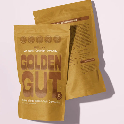 SubLuna Golden Gut: Golden Milk for the Gut Brain Supplement SubLuna