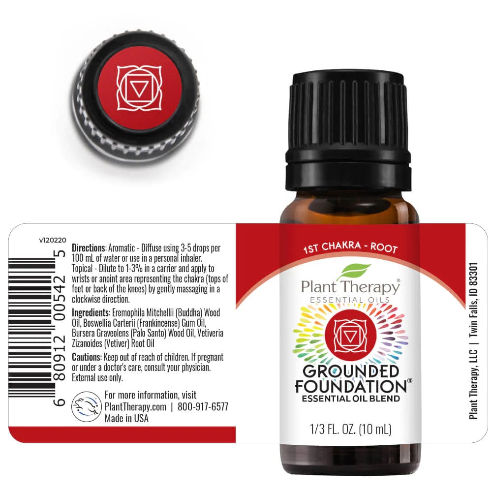 Grounded Foundation (Root Chakra) Essential Oil 10ml