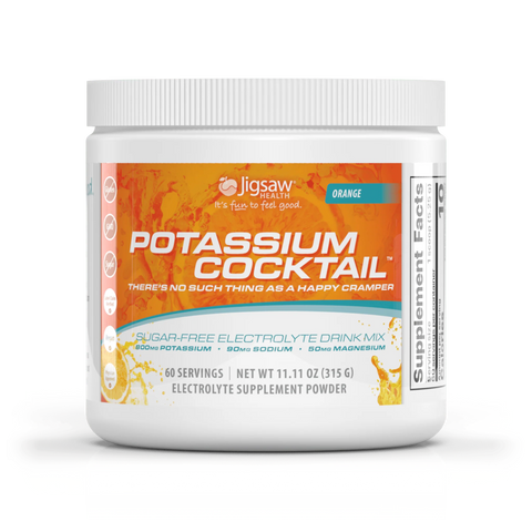 Jigsaw Potassium Cocktail Orange Jar