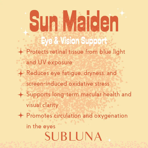 Subluna Sun Maiden Herbal Electrolyte: for Sun Protection & Skin Renewal