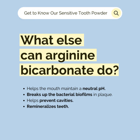 Just Ingredients Sensitive Tooth Powder, Mint
