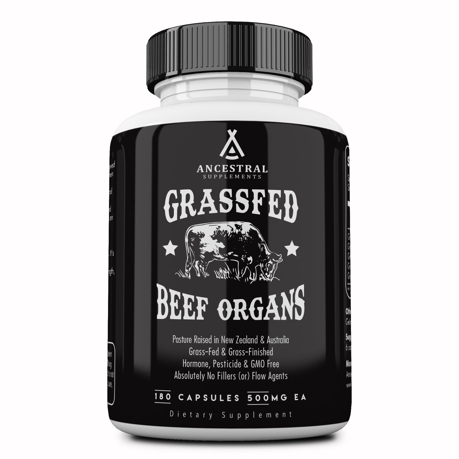 Ancestral Supplements- Ancestral Supplements Grassfed Beef Organs