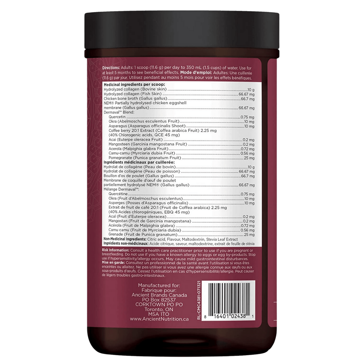 Ancient Nutrition Multi Collagen Protein Beauty Within Guava Passionfruit, 232g Benefits