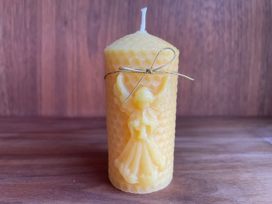 Angel- 100% Pure Beeswax Candle