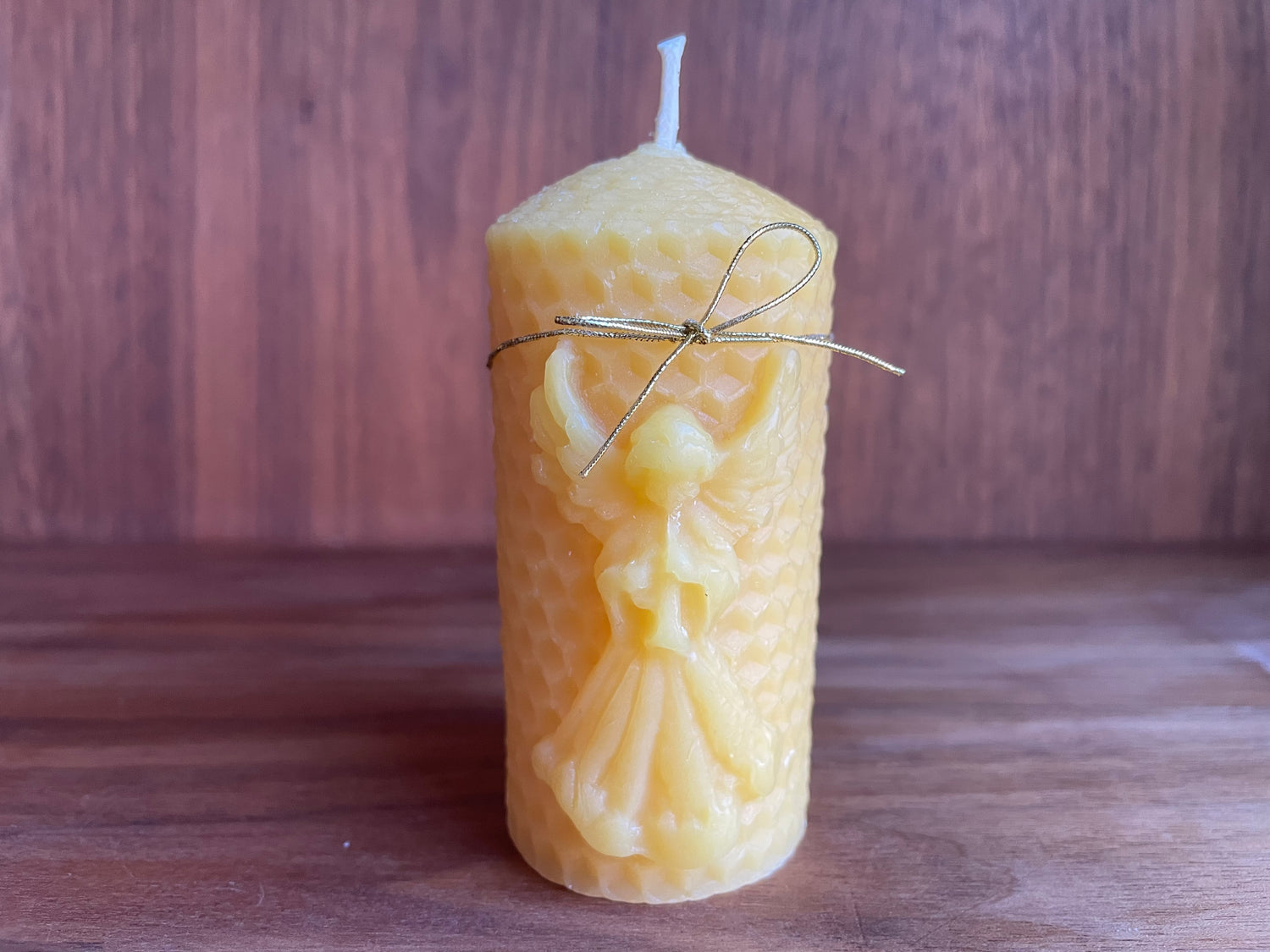 Angel- 100% Pure Beeswax Candle