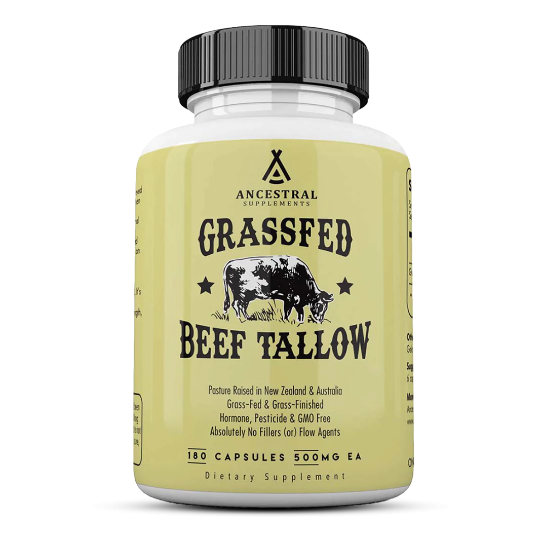 Ancestral Supplements Grass Fed Beef Tallow