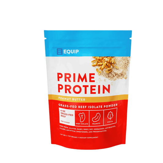 Prime Grass Fed Protein Powder Peanut Butter (1.67 LBS)
