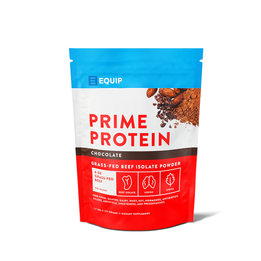 Prime Grass Fed Protein Powder Chocolate (1.7 LBS)