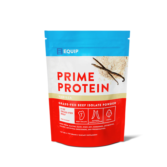 Prime Grass Fed Protein Powder Vanilla (1.67 LBS)