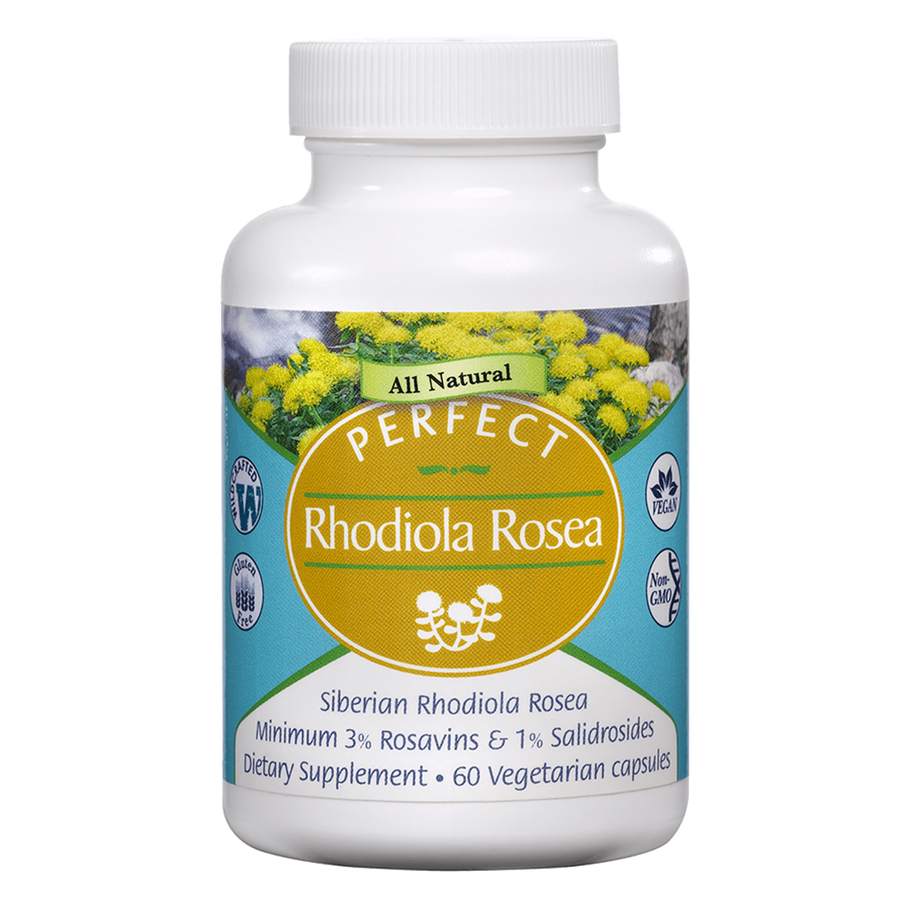 Perfect Rhodiola Rosea, Natural Adaptogen