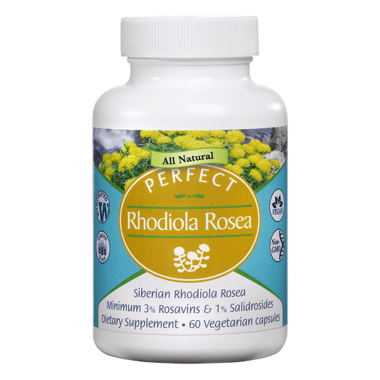 Perfect Rhodiola Rosea, Natural Adaptogen