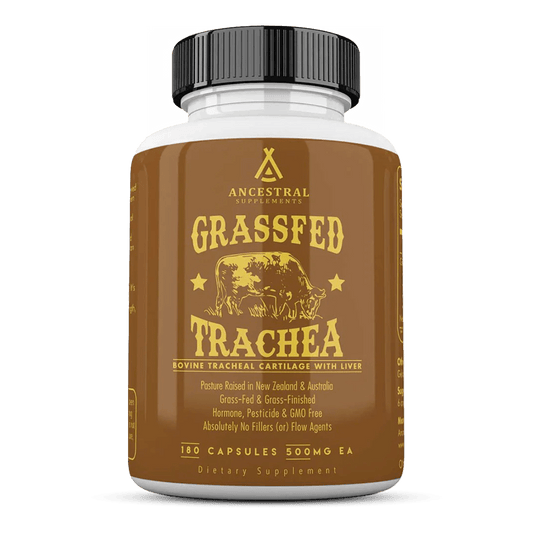 Ancestral Supplements Grass Fed Bovine Tracheal Cartilage