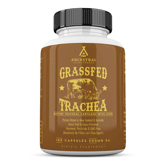 Ancestral Supplements Grass Fed Bovine Tracheal Cartilage