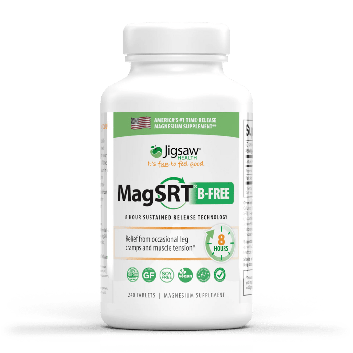 Jigsaw Magnesium w/SRT - MagSRT (B-FREE) 240 caps