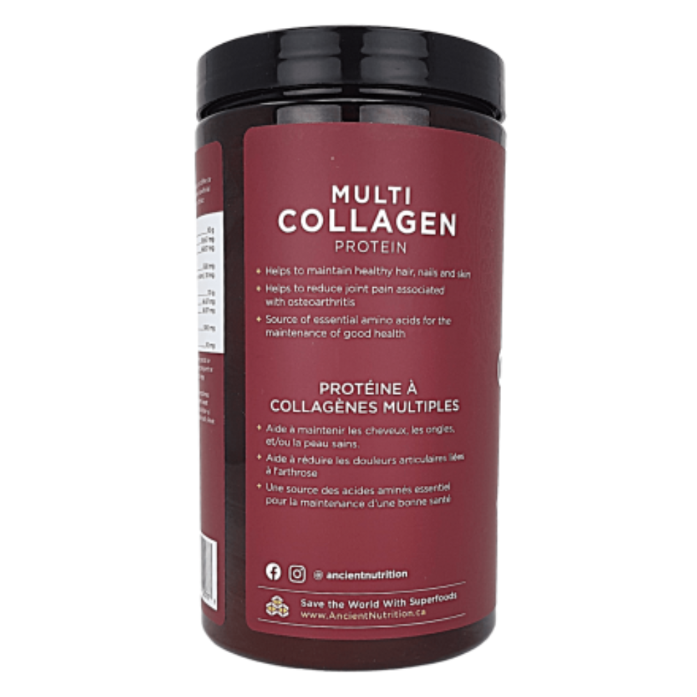 Ancient Nutrition Multi Collagen Protein Powder, Unflavoured 235g- Benefits