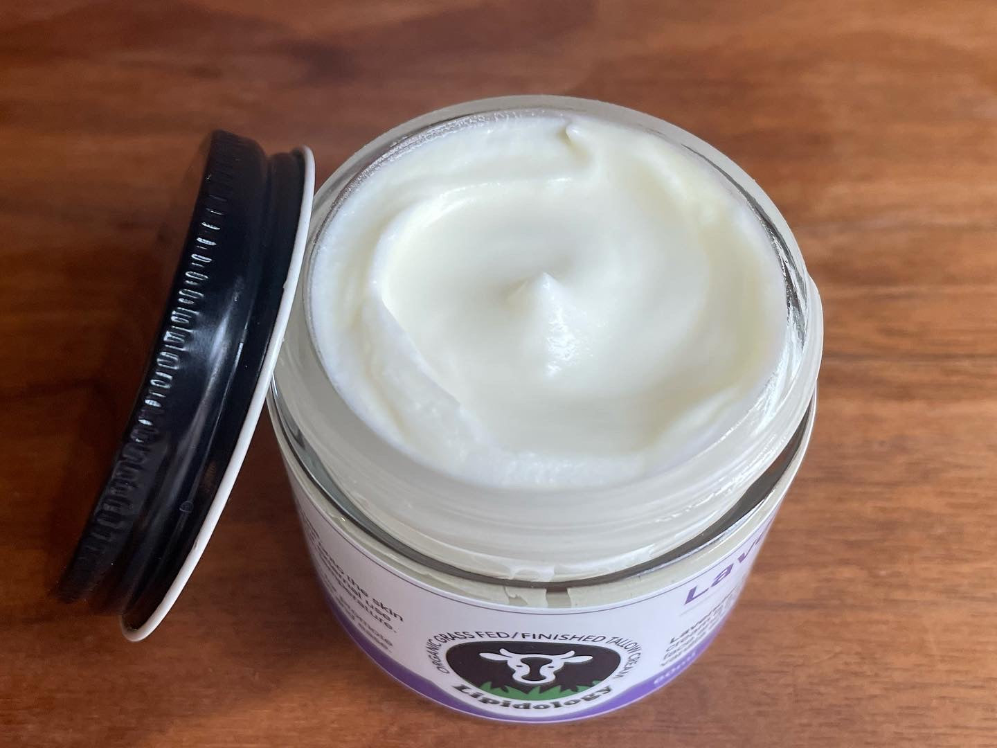 Lavender Love, Face and Body Cream Vanilla and Lavender Organic Grass-Fed Tallow 60 ml