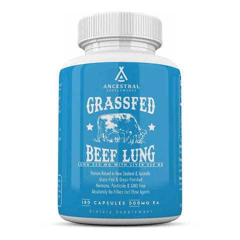Ancestral Supplements Grass Fed Beef Lung - Goodie Vibes
