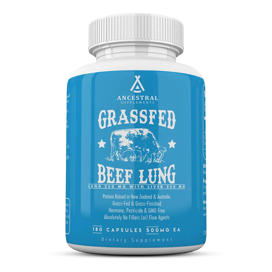 Ancestral Supplements Grass Fed Beef Lung