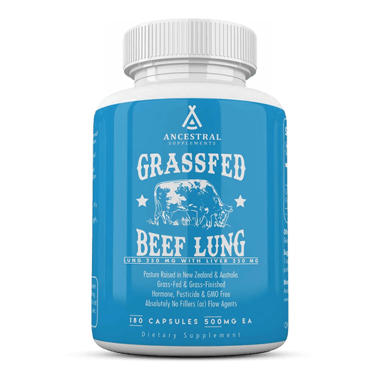 Ancestral Supplements Grass Fed Beef Lung