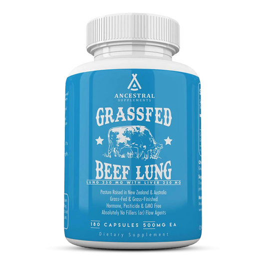 Ancestral Supplements Grass Fed Beef Lung