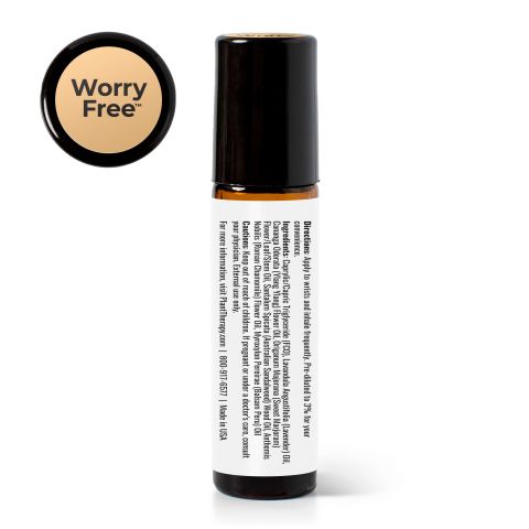 Worry Free Essential Oil Blend 10ml Roll-On, Pre Diluted